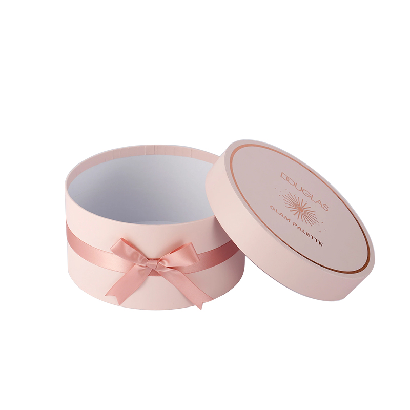 Pink Cosmetic Round Box Round Boxes For Sale KALI (2)