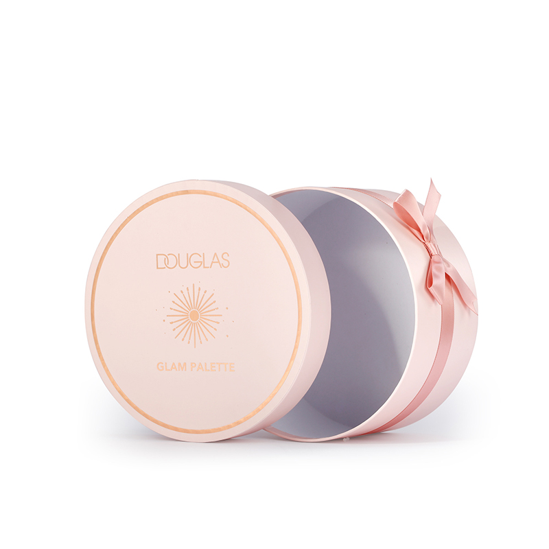 Pink Cosmetic Round Box Round Boxes For Sale KALI (3)