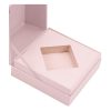 Pink Square Hinged Gift Packaging Box With Eva Inlay Kali Custom Gift Boxes (1)
