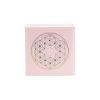 Pink Square Hinged Gift Packaging Box With Eva Inlay Kali Custom Gift Boxes (2)