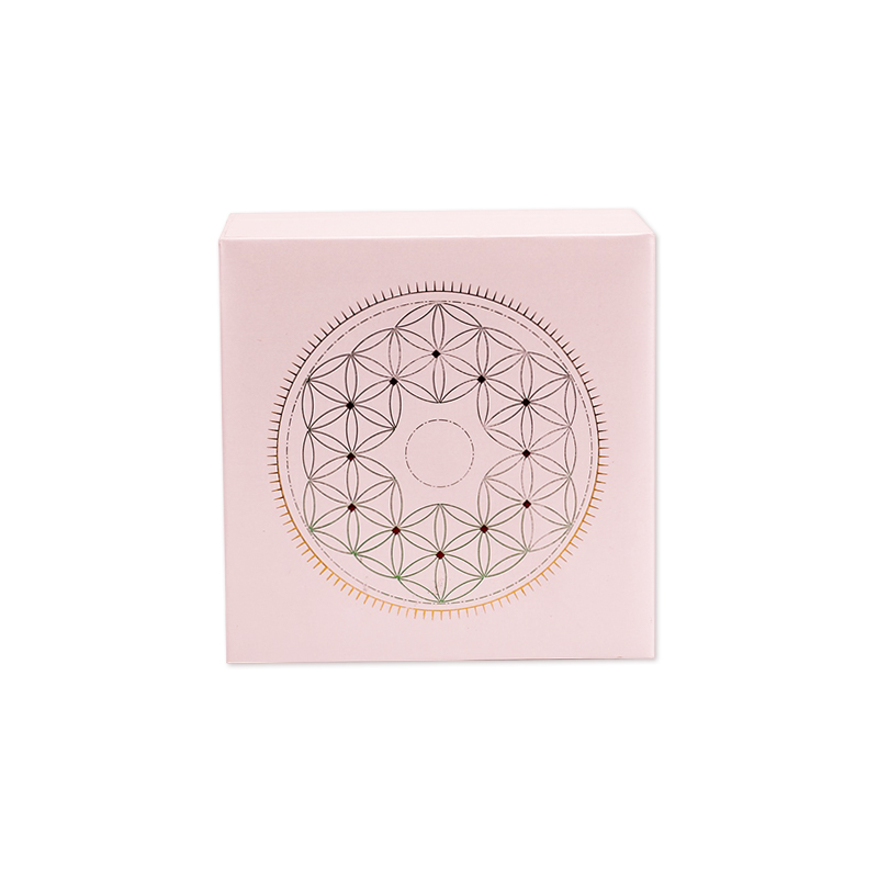 Pink Square Hinged Gift Packaging Box With Eva Inlay Kali Custom Gift Boxes (2)