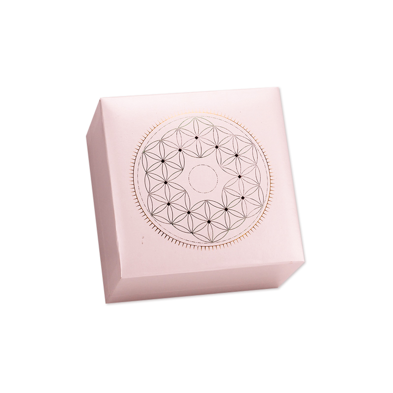 Pink Square Hinged Gift Packaging Box With Eva Inlay Kali Custom Gift Boxes (3)