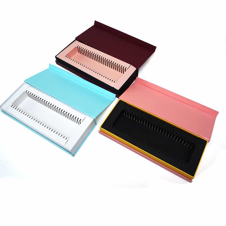 Rigid Cardboard Virgin Hair Extension Packaging Kali Custom Hair Weave Boxes (1)