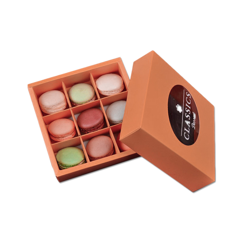 Rigid Macaron Packaging Box For Christmas Kali Custom Paper Boxes