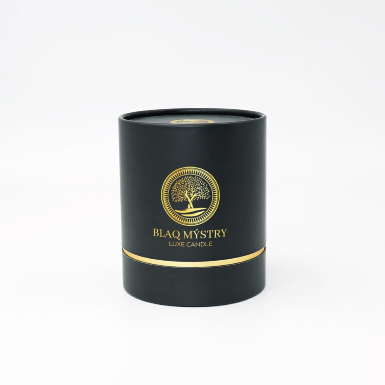 Custom Round Black Candle Box, Luxury Round Black Candle Packaging, Personalized Round Candle Boxes for Gifts, Eco-friendly Round Black Candle Packaging, Premium Black Round Candle Boxes Design