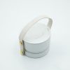 Round Wedding Ring Box With Handle Jewelry Box Manufacturer KALI (4)