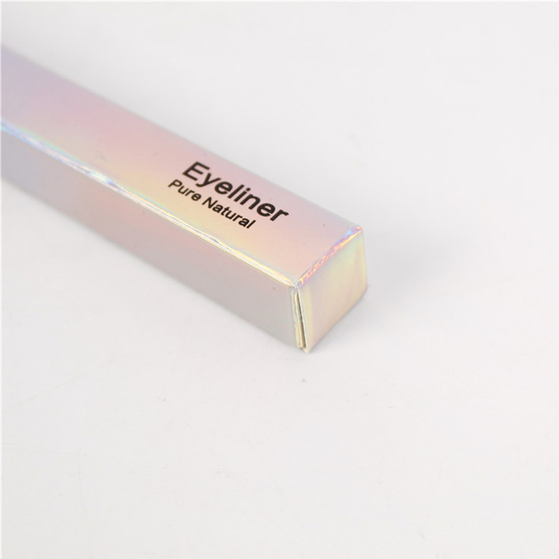 Small Aurora Gradient Square Tube Folding Box Kali Custom Lipstick Packaging Boxes (1)