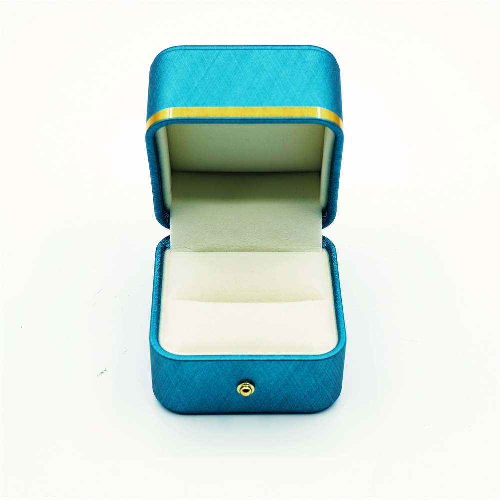 Small Cyan Wedding Ring Box Custom Jewlery Box Company KALI (5)