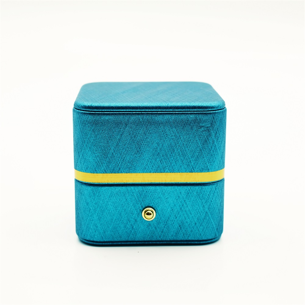 Small Cyan Wedding Ring Box Custom Jewlery Box Company KALI (6)