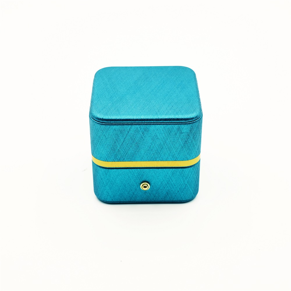 Small Cyan Wedding Ring Box Custom Jewlery Box Company KALI (8)