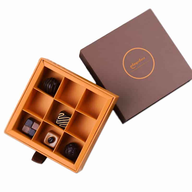 Square 3×3 Paper Chocolate Packaging Box Chocolate Box Supplier KALI (2)