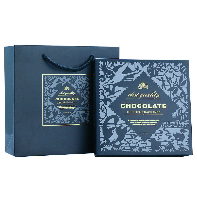 Square Chocolate Gift Boxes with Inserts Chocolate Box Company KALI (1)