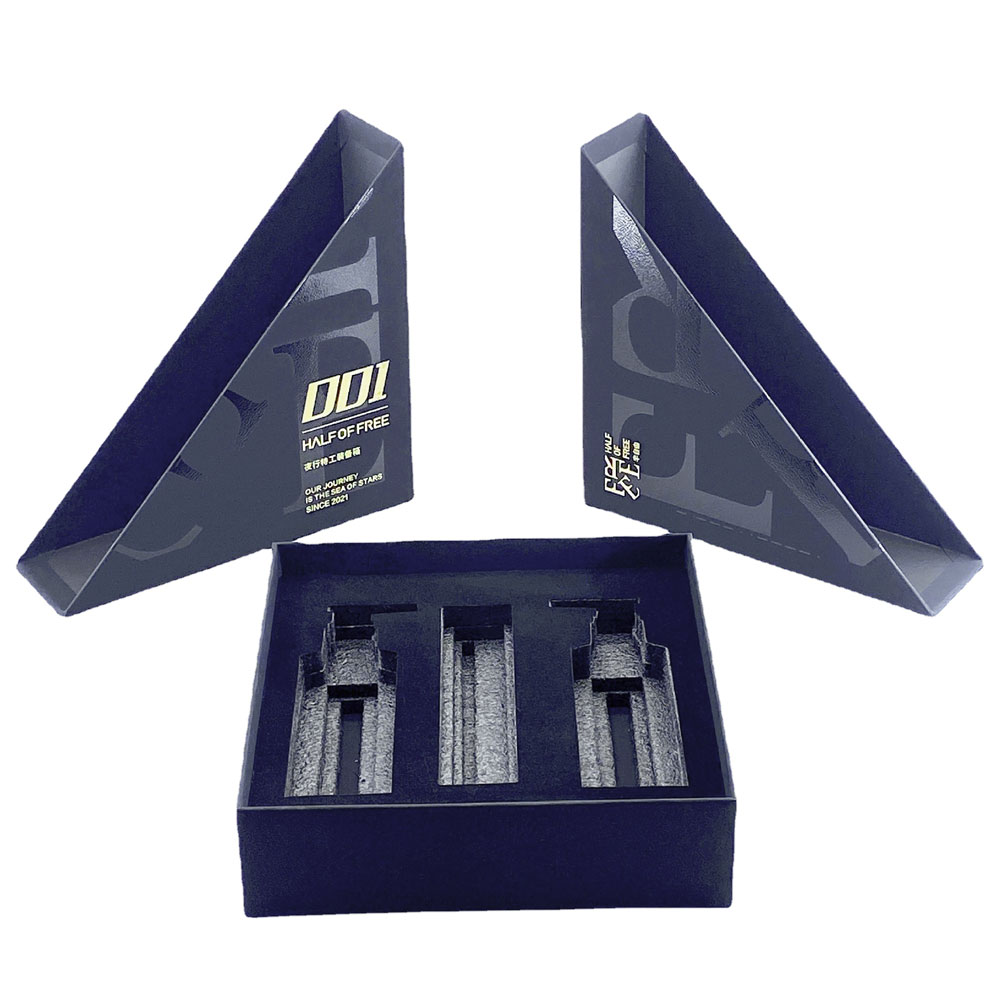 Unique 3 Piece Blue Slid Skincare Spray Bottle Boxes KALI Custom Cosmetic Boxes (1)
