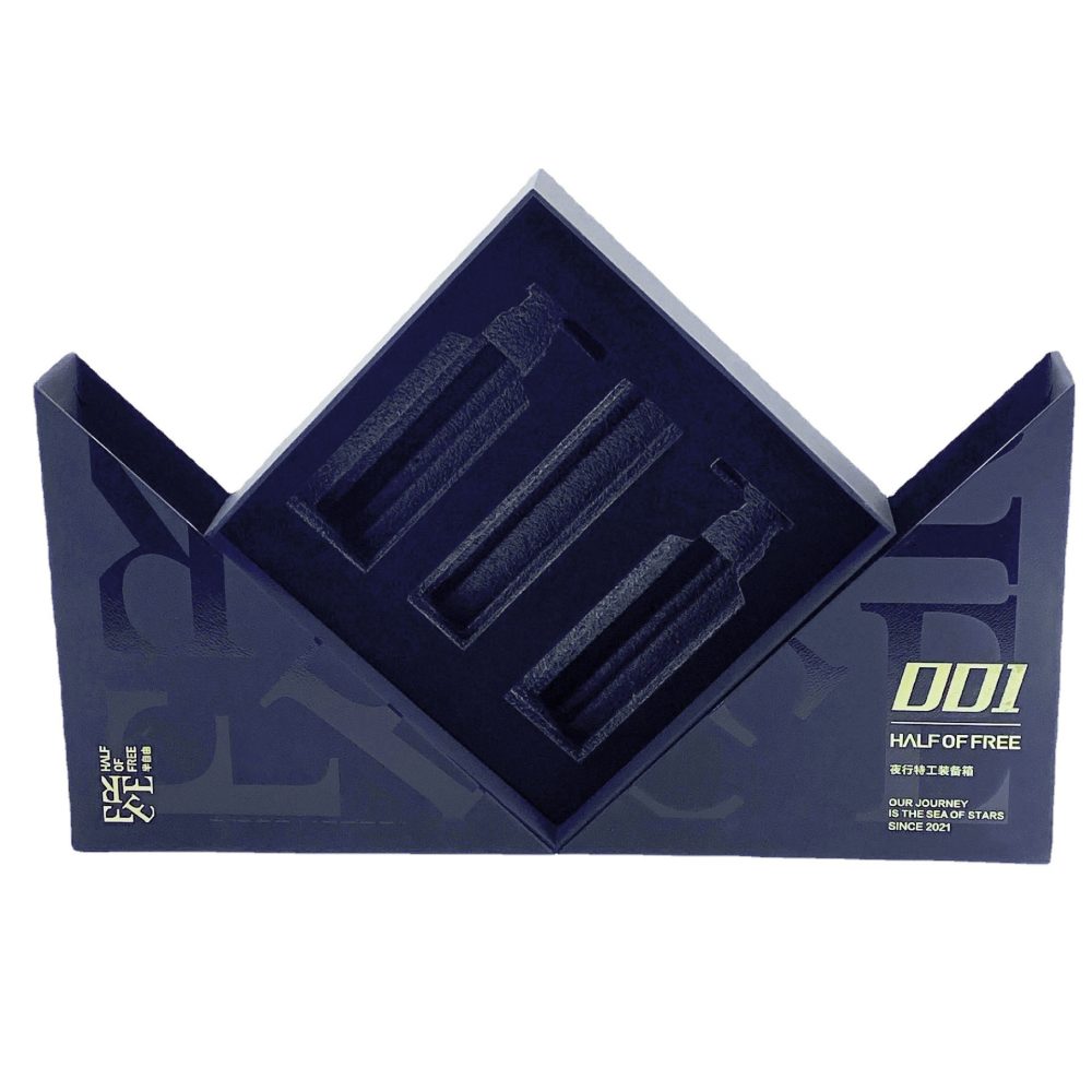 Unique 3 Piece Blue Slid Skincare Spray Bottle Boxes KALI Custom Cosmetic Boxes (3)