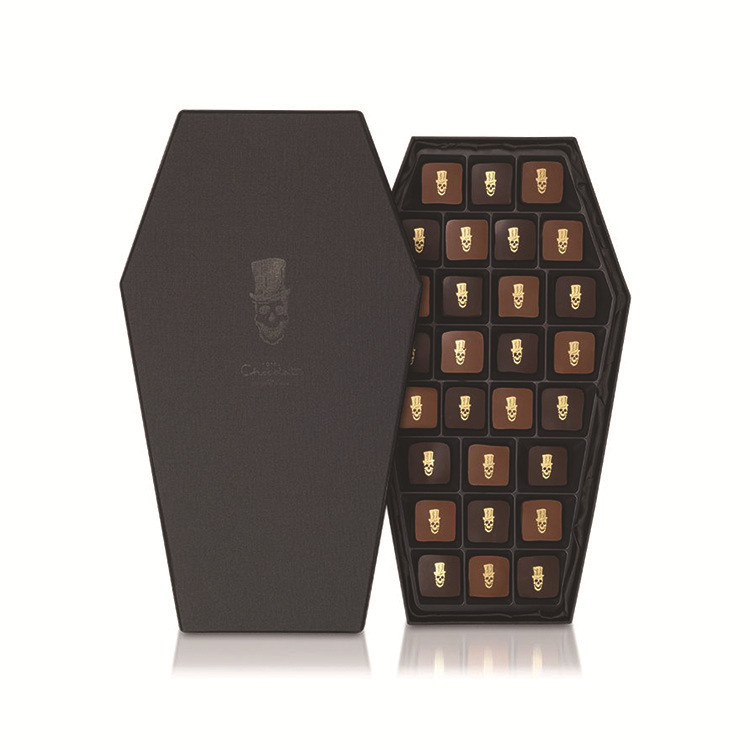 Unique Foldable Rigid Chocolate Gift Box Kali Custom Food Packaging Boxes
