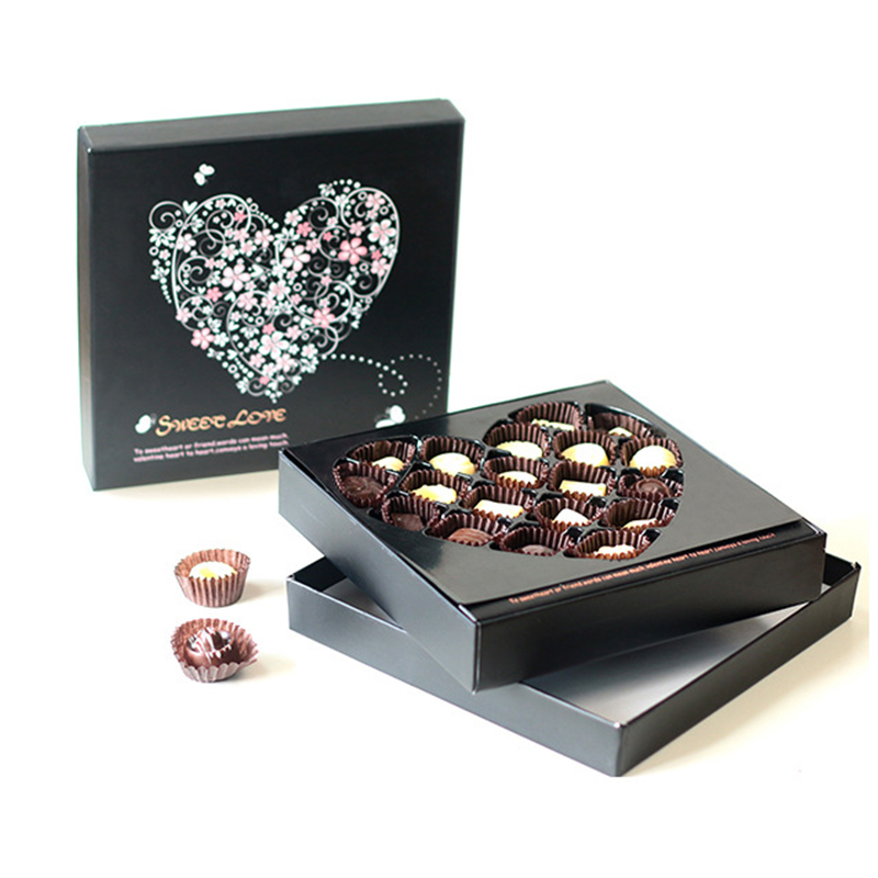Valentine s Chocolate Gift Packaging Box With Blister Insert Kali Custom Paper Boxes