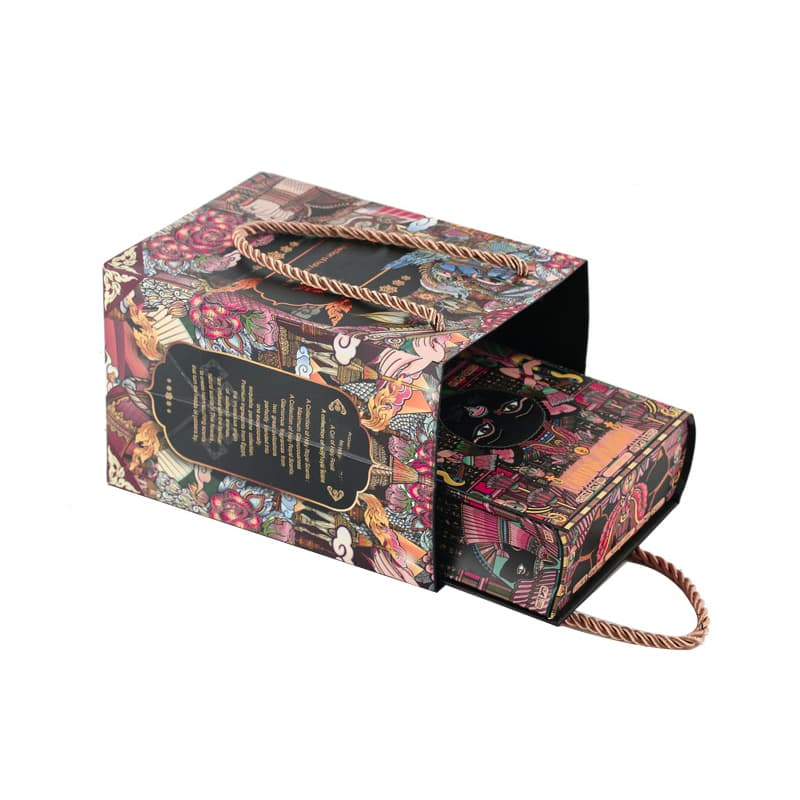 Vintage Perfume Packaging Set With Bottle Packaging Box Kali Custom Boxes (1)