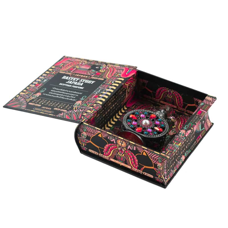 Vintage Perfume Packaging Set With Bottle Packaging Box Kali Custom Boxes (2)