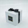 White Square Jewelry Box With Bow Jewlery Box Factory KALI (4)