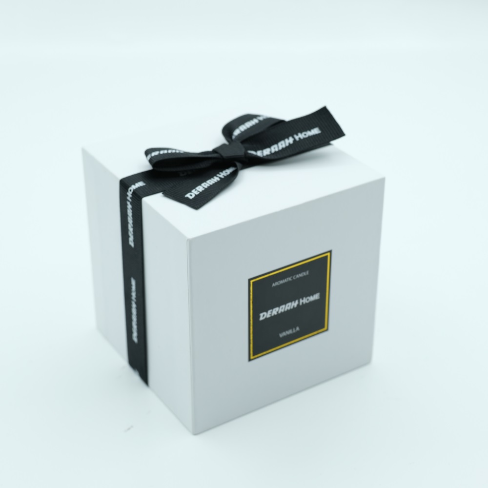 White Square Jewelry Box With Bow Jewlery Box Factory KALI (5)