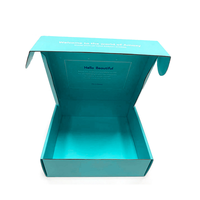 Wholesale Paper Mailing Carton Box No Glue Shipping Box Manufacturer KALI (2)
