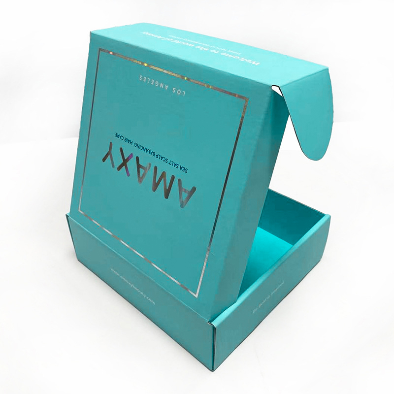 Wholesale Paper Mailing Carton Box No Glue Shipping Box Manufacturer KALI