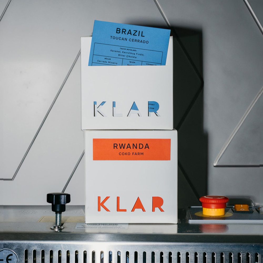 Custom Klar Coffee Packaging