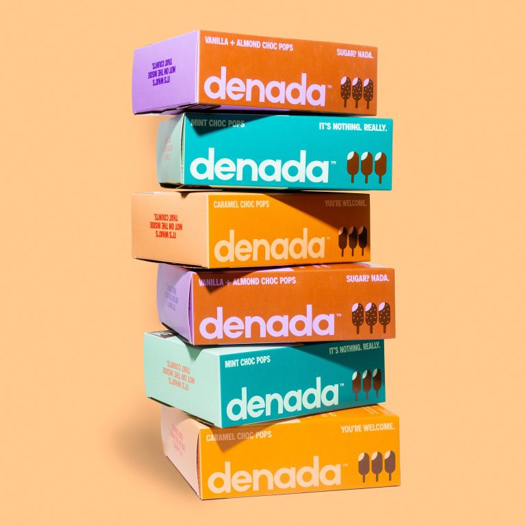 Custom Denada Ice Cream Packaging