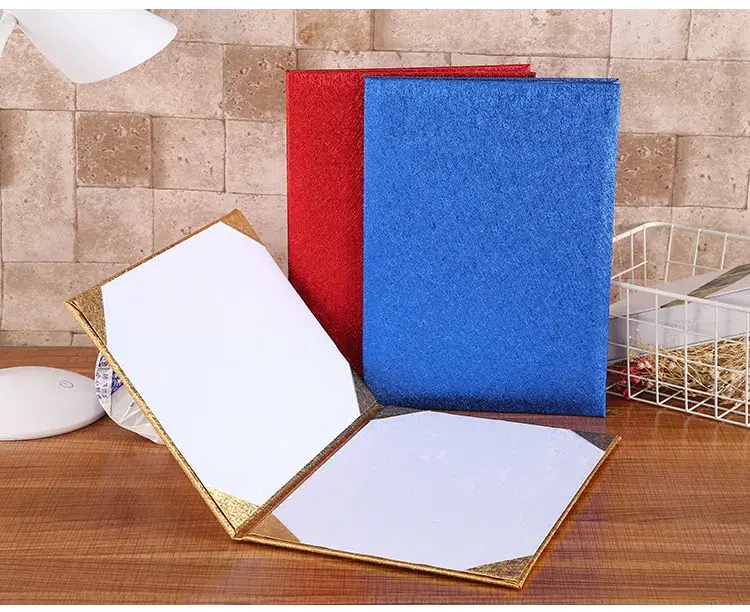 A4_Blank_Certificate_Business_Cooperation_Agreement_Signing_Folder_-_Folder_and_Ring_Binder