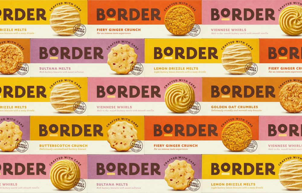 Custom Border Biscuit Packaging