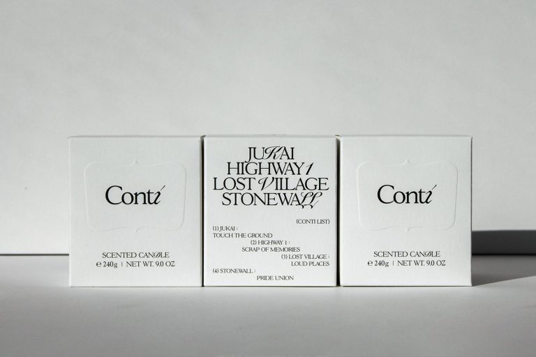 Custom CONTI Candle Packaging