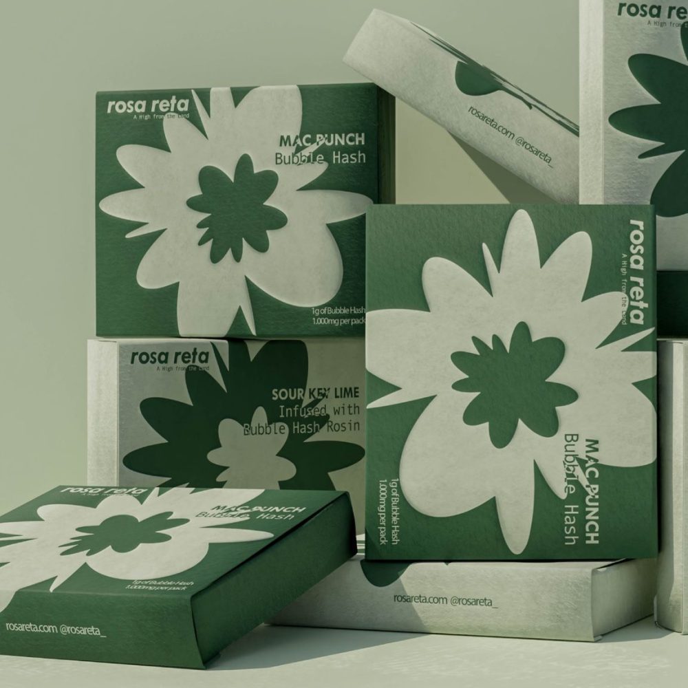 Custom Rosa Cannabis Packaging