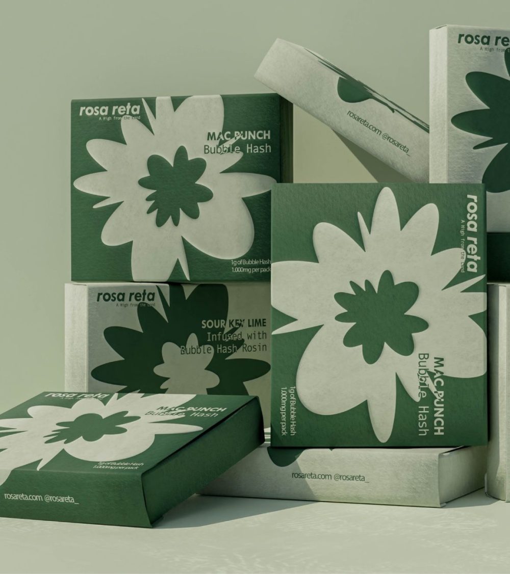 Custom Rosa Cannabis Packaging