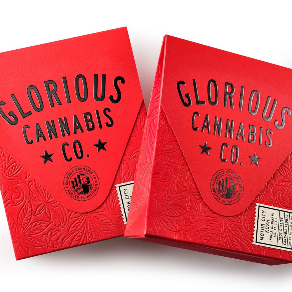 Custom Glorious Cannabis Packaging