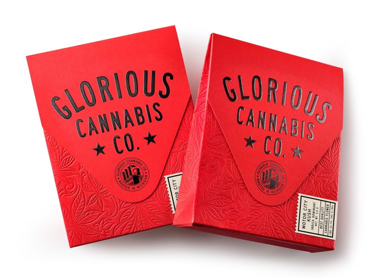 Custom Glorious Cannabis Packaging