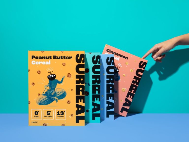 Custom Surreal Cereal Packaging