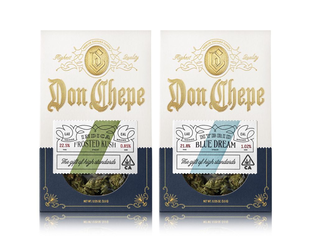 Custom Don Chepe Cannabis Packaging