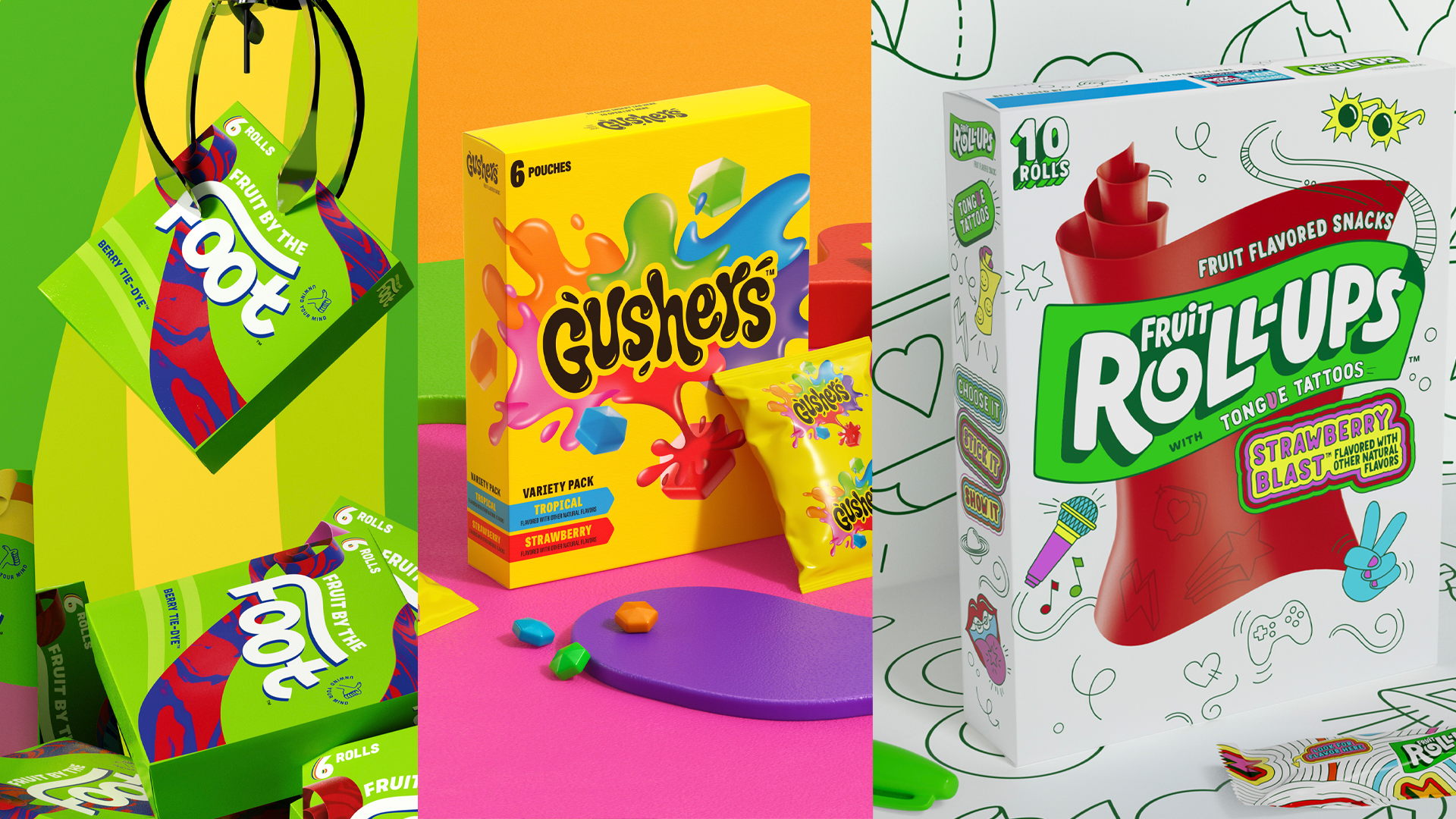 Custom Fruit Packaging: New Designs Revitalize Gushers, Rolls, Boxes!