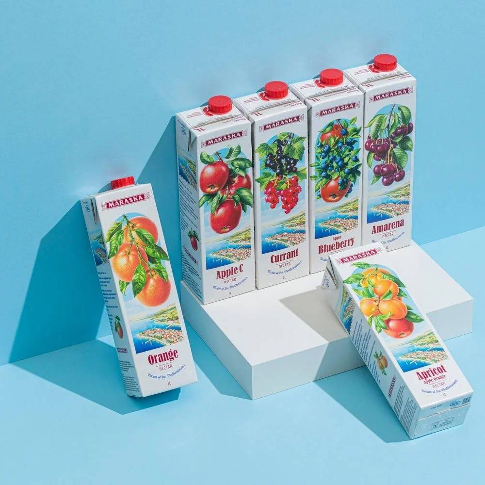 Custom Tropical fruit drinks Packaging