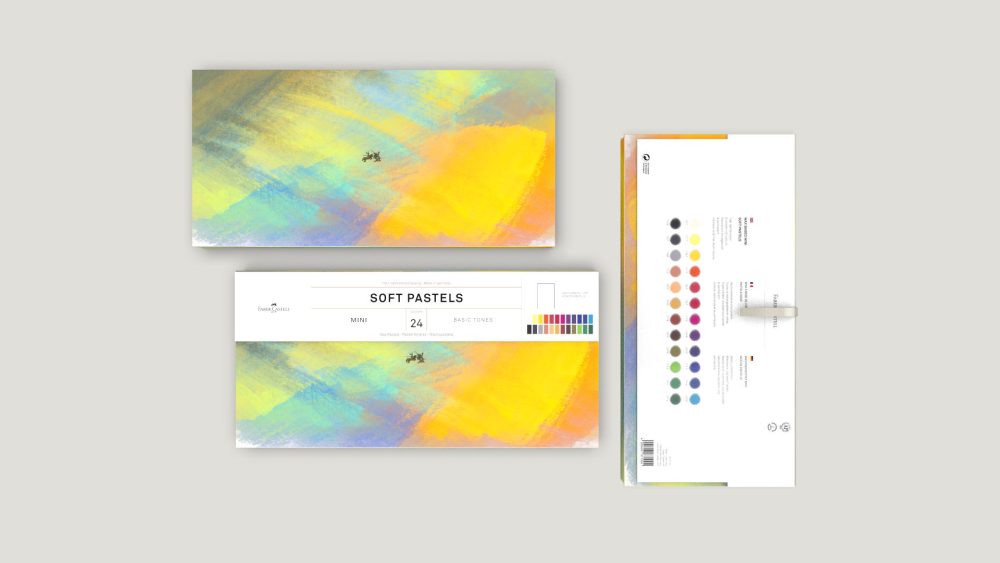 Custom Pastels Art Packaging