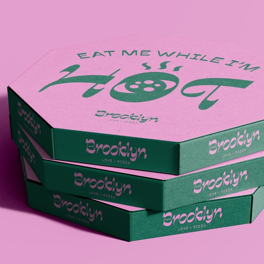 Custom Octagonal Pizza Packaging