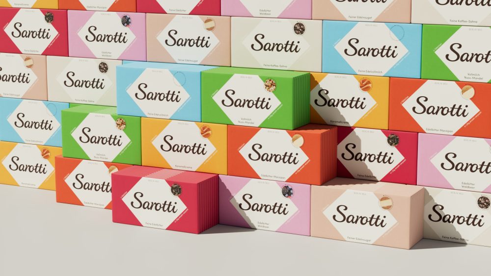 Custom Sarotti Chocolate Packaging