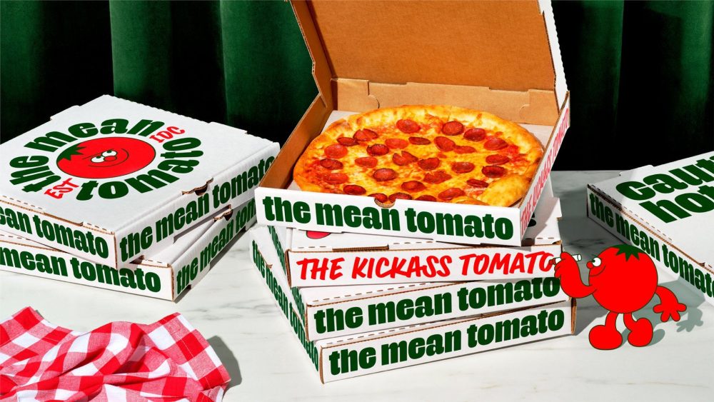 Custom Tomato Pizza Packaging