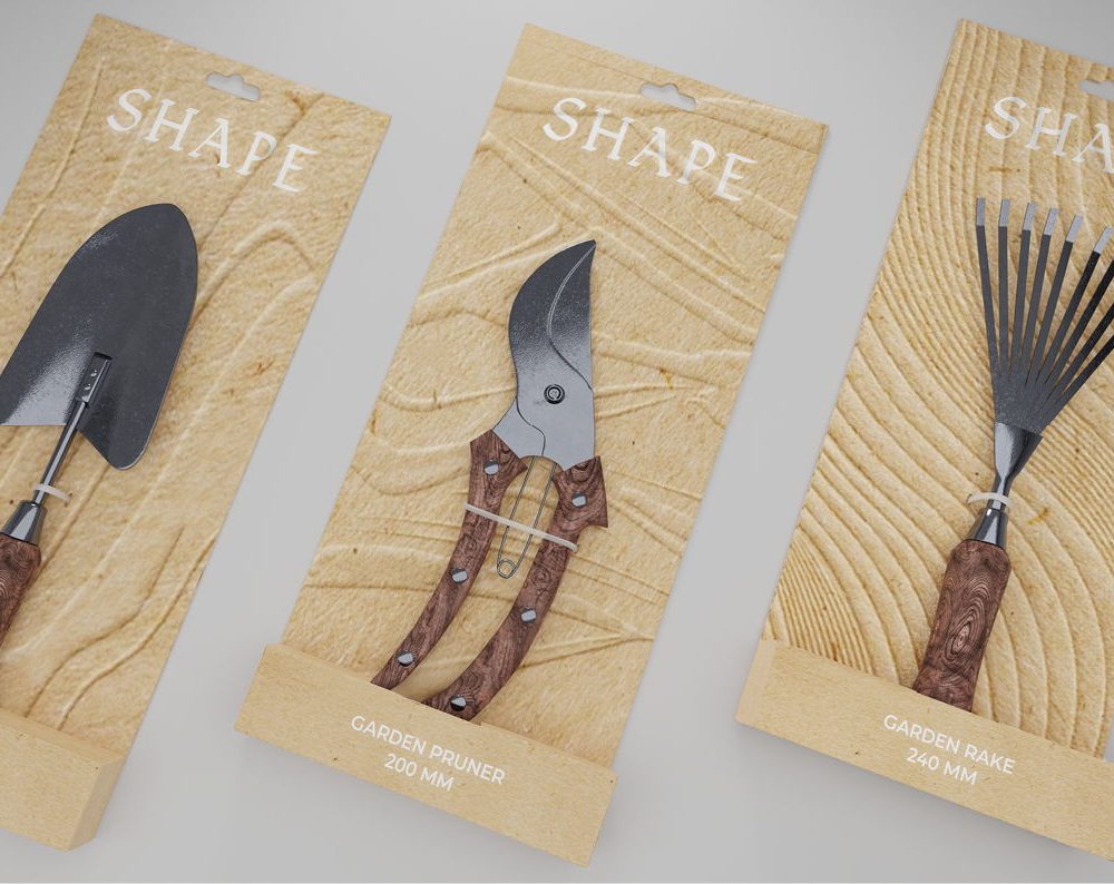 Custom Gardening Tool Packaging