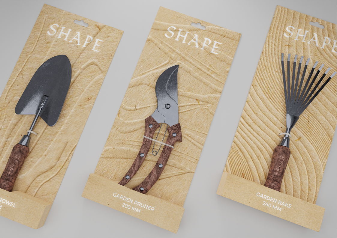 Custom Gardening Tool Packaging