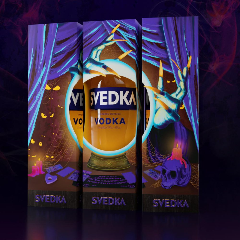 Custom Halloween Vodka Packaging