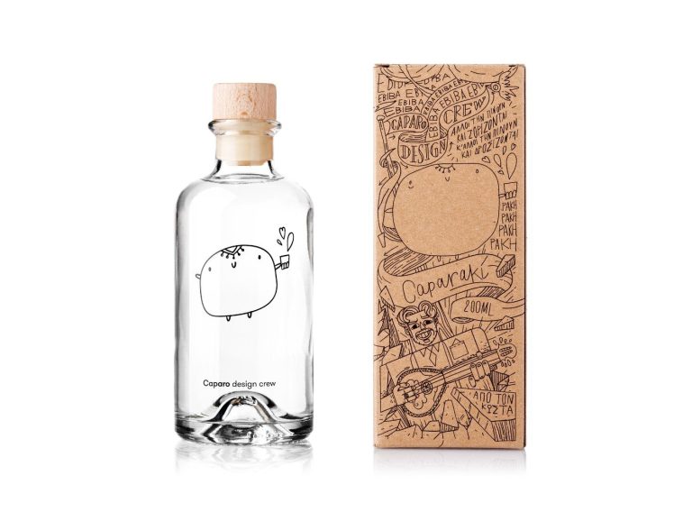 Custom Caparaki Bottle Packaging
