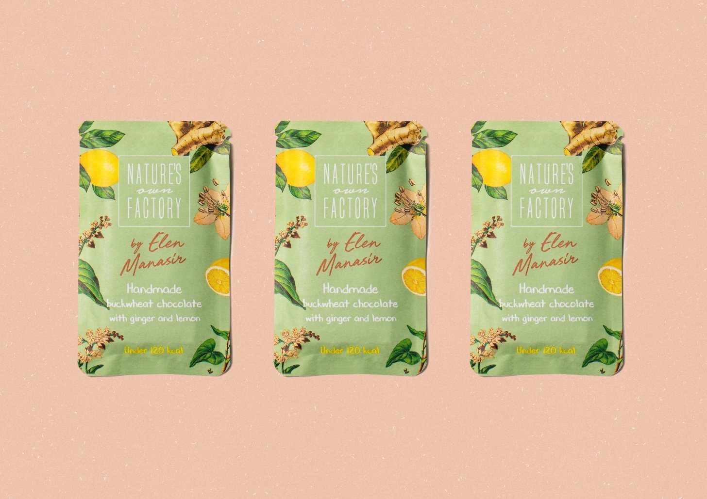 Custom Lemon Chocolate Packaging