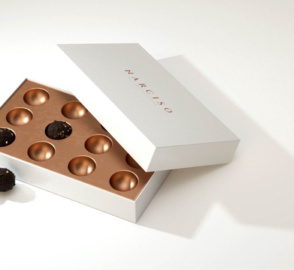 Custom Narciso Chocolate Packaging