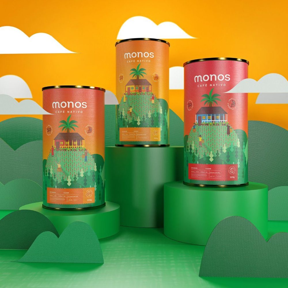 Custom Monos Coffee Packaging